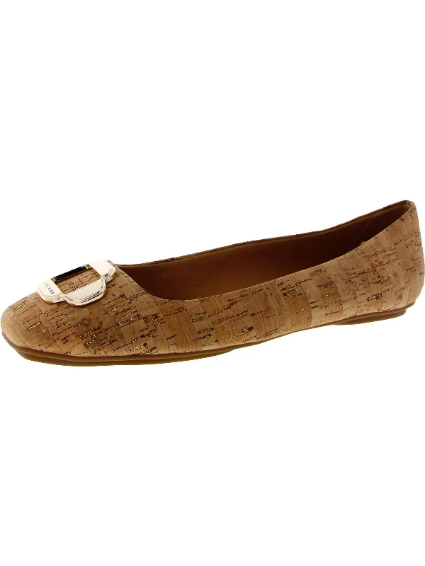 Aggie Womens Cork Flat Ballet Flats