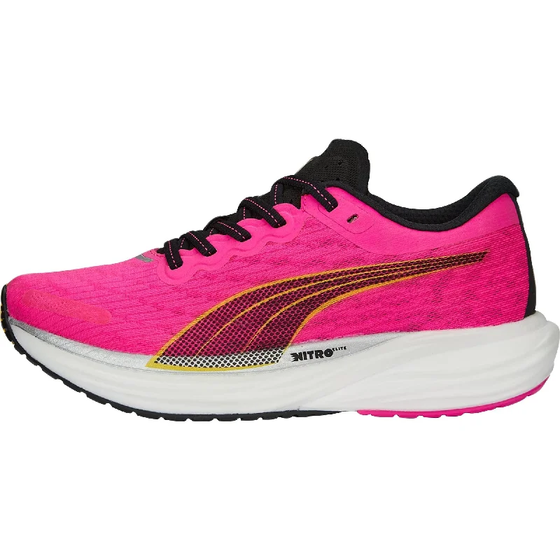 Puma Deviate Nitro 2 Womens Running Shoes - Pink