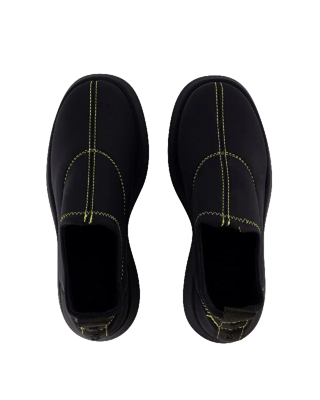 Retro Flatform Loafers - Ganni - Synthetic - Black