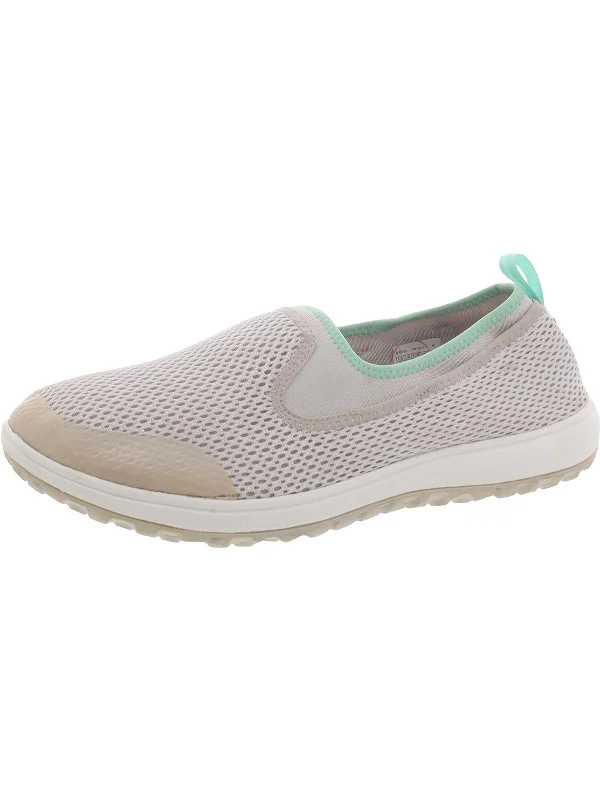 Womens Mesh Slip On Slip-On Sneakers