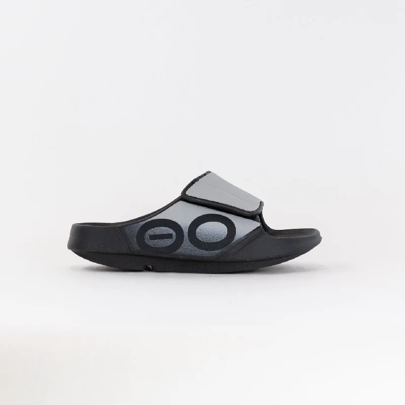 OOFOS OOahh Sport Flex Sandal (Unisex) - Gray