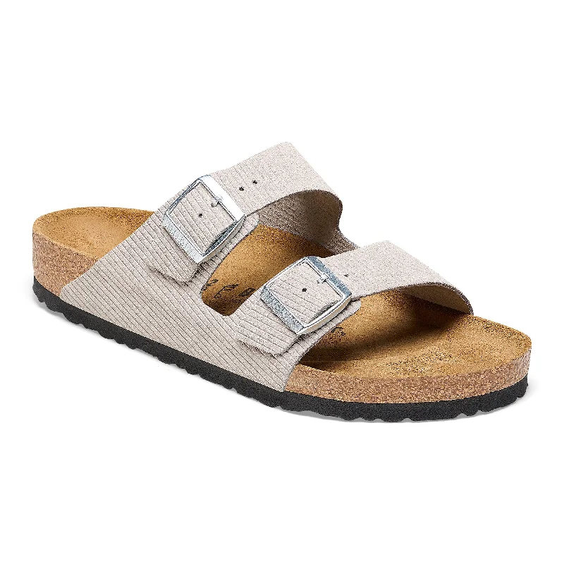 Birkenstock Arizona corduroy stone coin suede