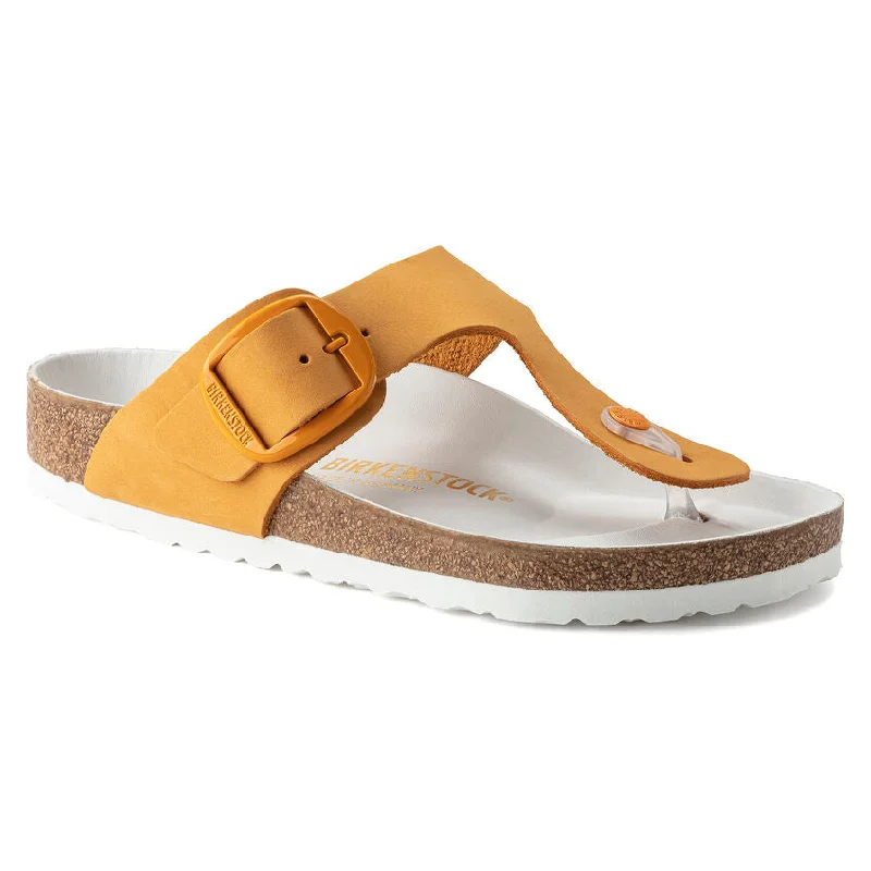 Birkenstock Gizeh Big Buckle apricot nubuck