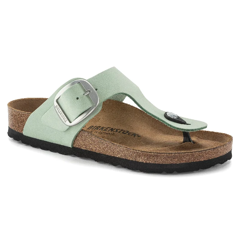 Birkenstock Gizeh Big Buckle matcha nubuck