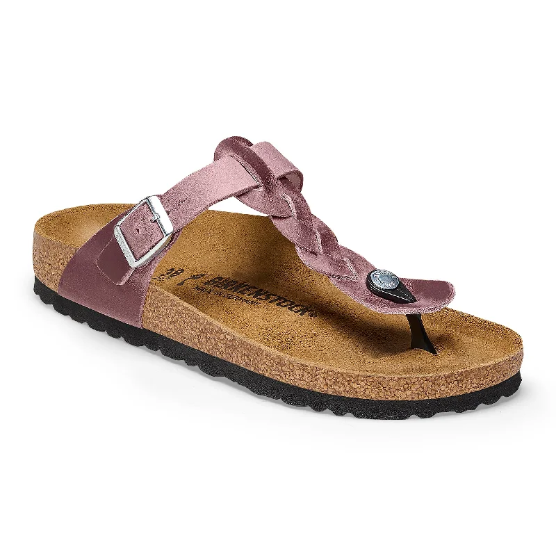 Birkenstock Gizeh Braid lavender oiled leather