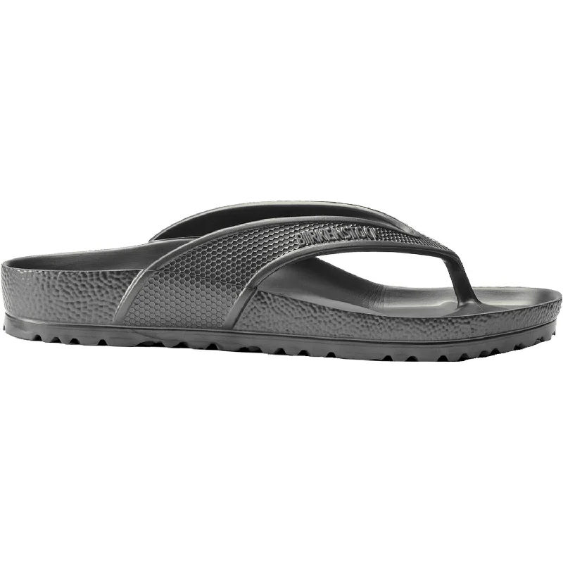 Women's Birkenstock Honolulu EVA Metallic Anthracite EVA