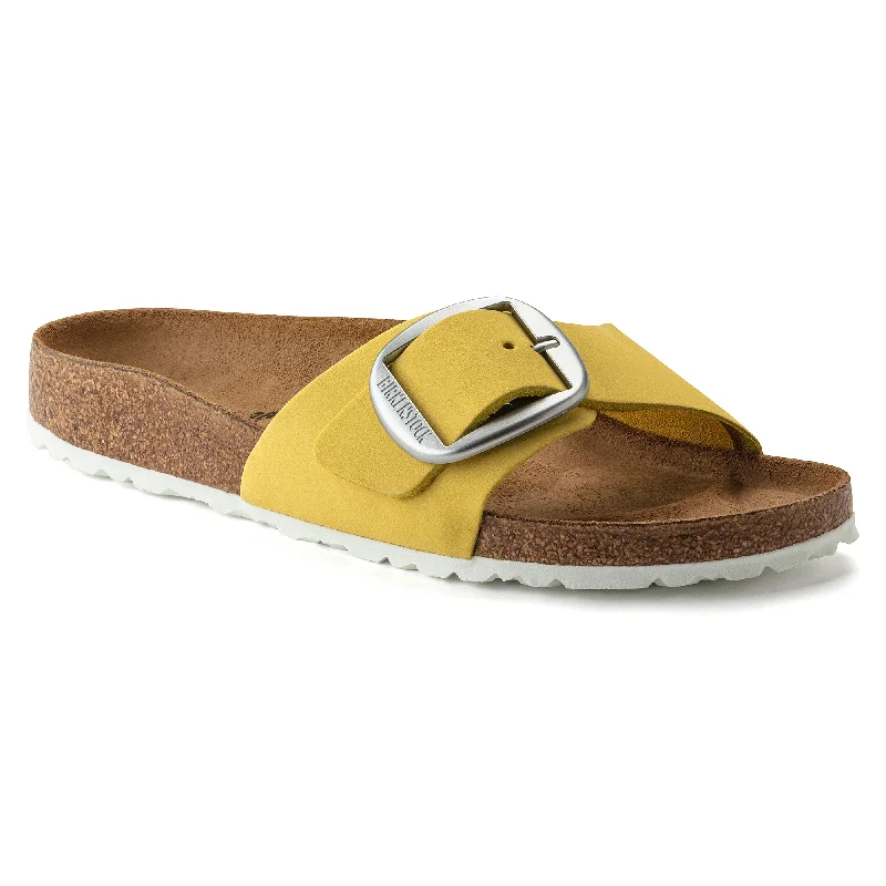 Birkenstock Madrid Big Buckle popcorn nubuck