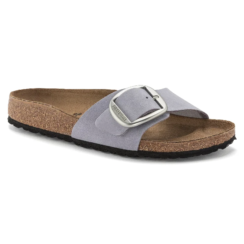 Birkenstock Madrid Big Buckle purple fog nubuck