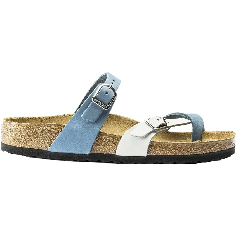 Women's Birkenstock Mayari Dove Blue/Mineral Nubuck