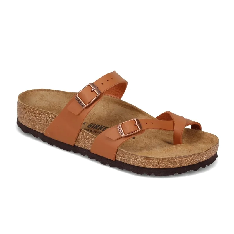 Birkenstock Mayari Sandal (Women) - Ginger Brown Birko-Flor