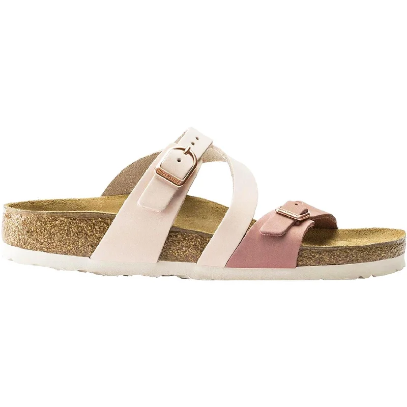 Women's Birkenstock Salina Rose/Old Rose Nubuck