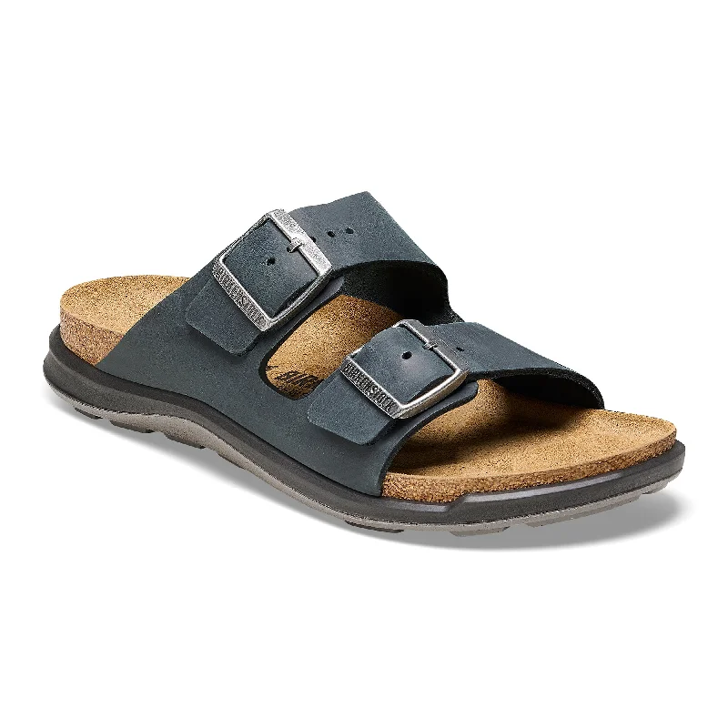 Birkenstock Women's Arizona Rugged black oiled leather