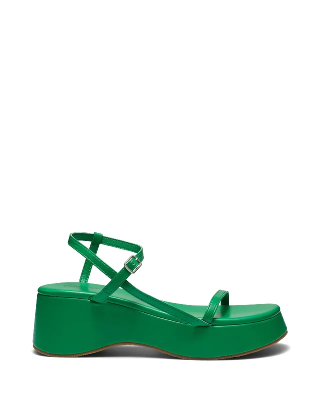 Claudia Platform Sandal Fern