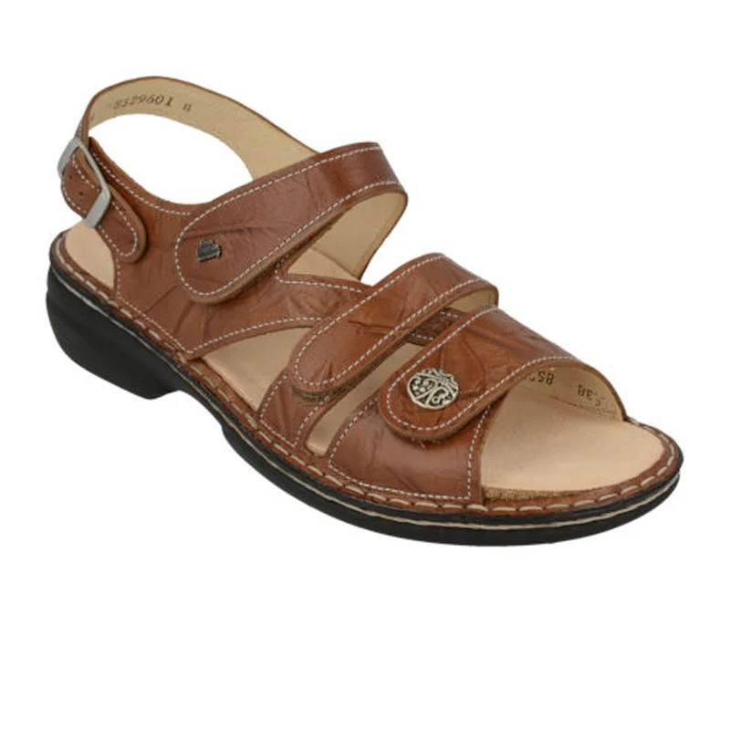 Finn Comfort Gomera-S Backstrap Sandal (Women) - Cognac