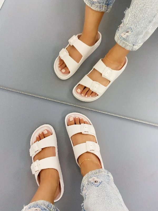 Lennie Sandals - White