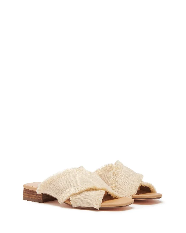 Lula Sandal Natural Fabric