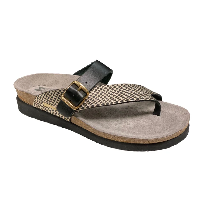 Mephisto Helen Mix Sandal (Women) - Black Cuba/Waxy