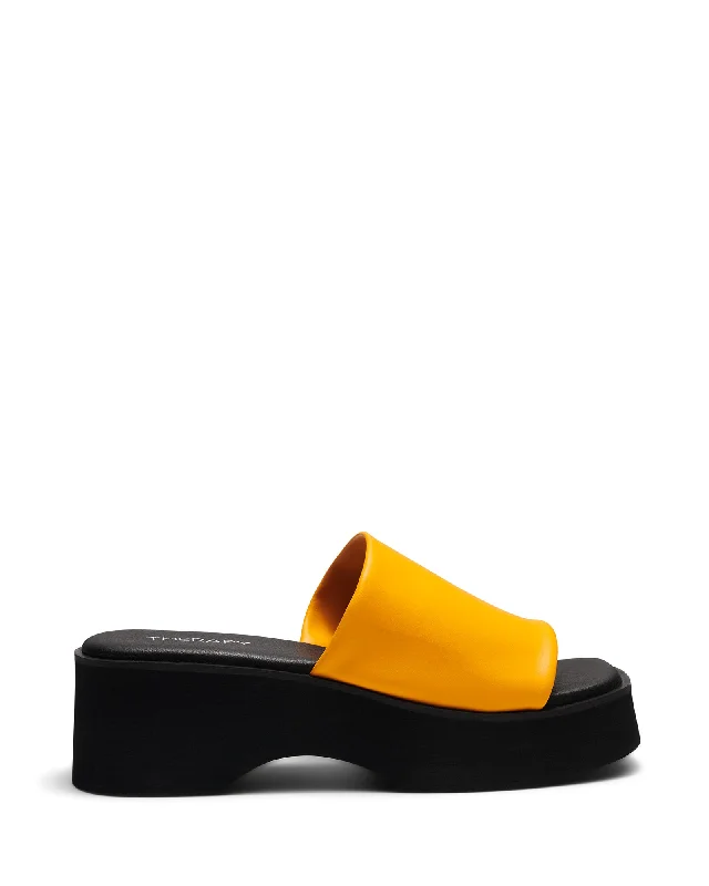 Naomi Platform Sandal Mango