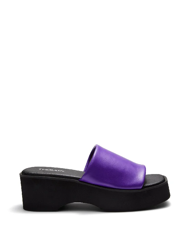 Naomi Platform Sandal Violet