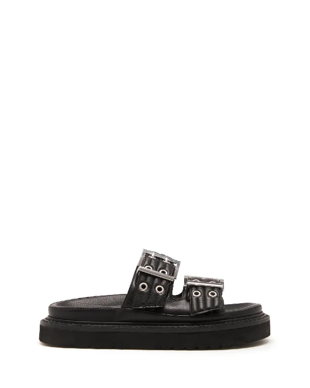 Origin Sandal Black Smooth