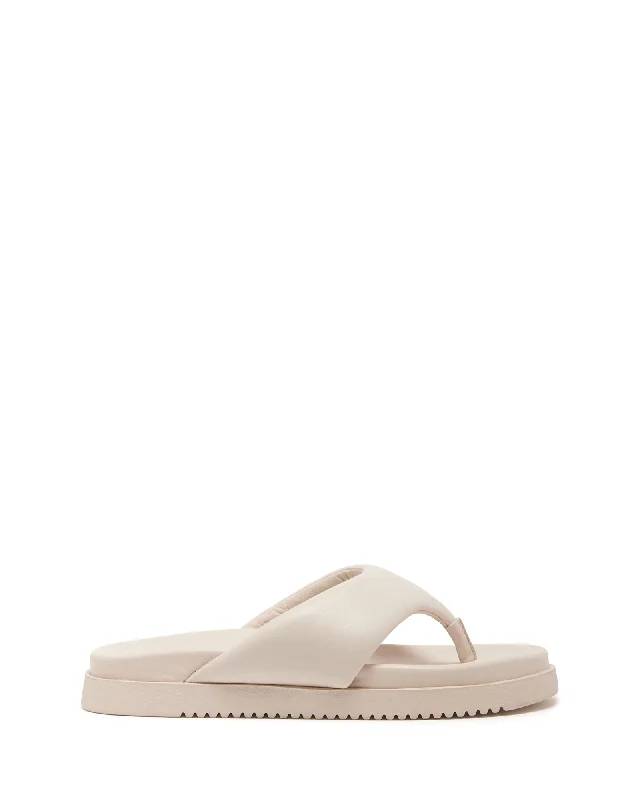 Radar Thong Sandal Bone Smooth