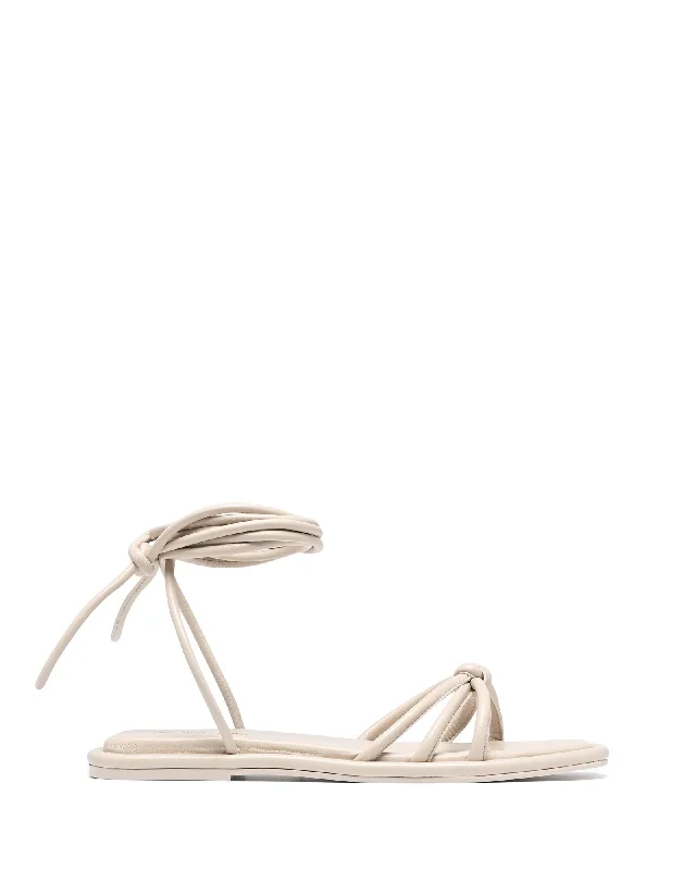 Raye Sandal Bone Smooth