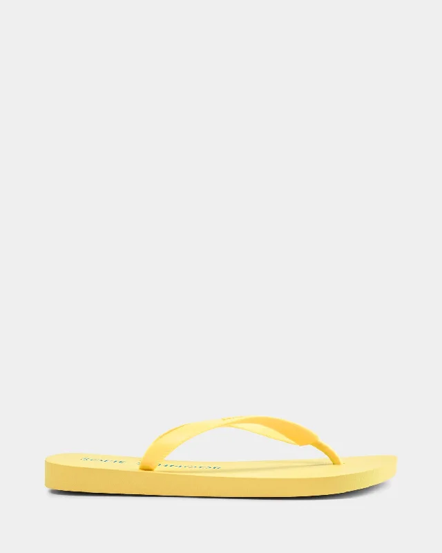 VIOLASW FLIP FLOP - Neon yellow