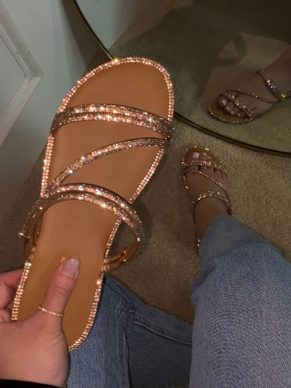 Tae Sandal - Rosegold