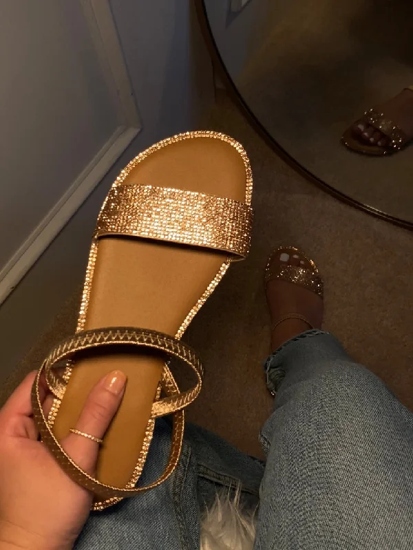 Tessa Sandal - Rosegold