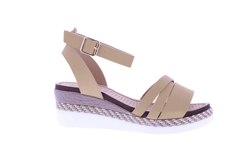 Women  Crisscross Platform Sandal