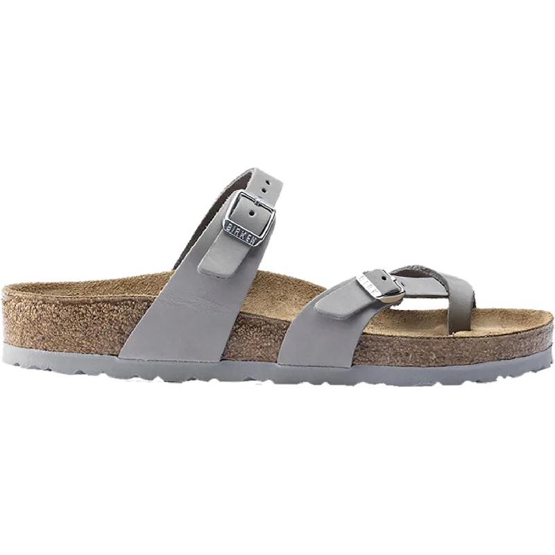 Women's Birkenstock Mayari Dove Grey Nubuck