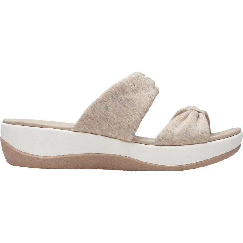 Women's Clarks Cloudsteppers Arla Coast Sand Fabric