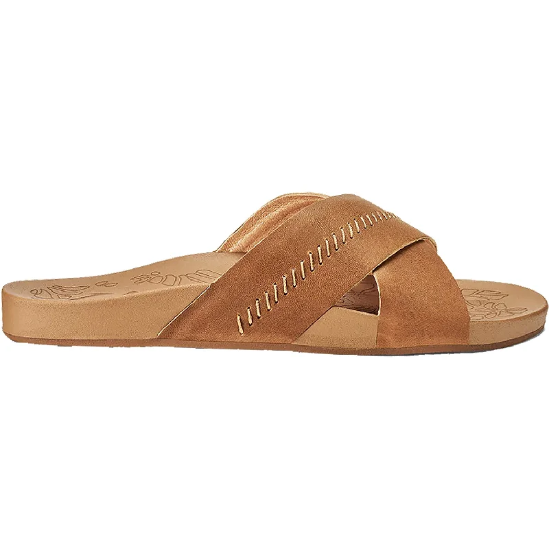 Women's OluKai Kipe'a Olu Sahara Leather