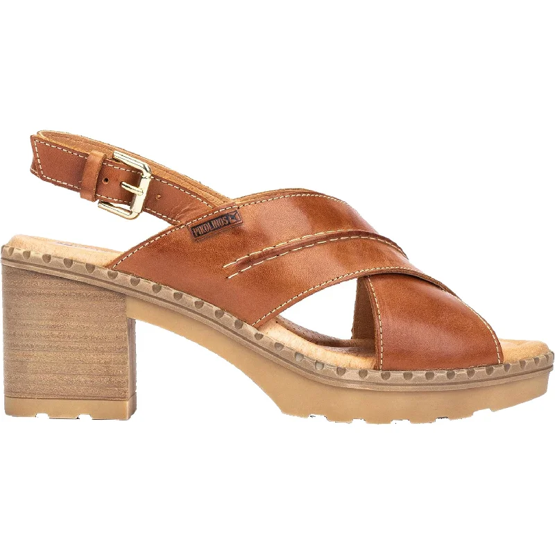 Women's Pikolinos Canarias W8W-1870 Brandy Leather