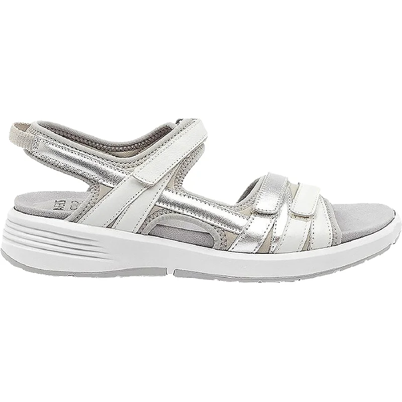 Women's Ziera Unveil White Multi Leather