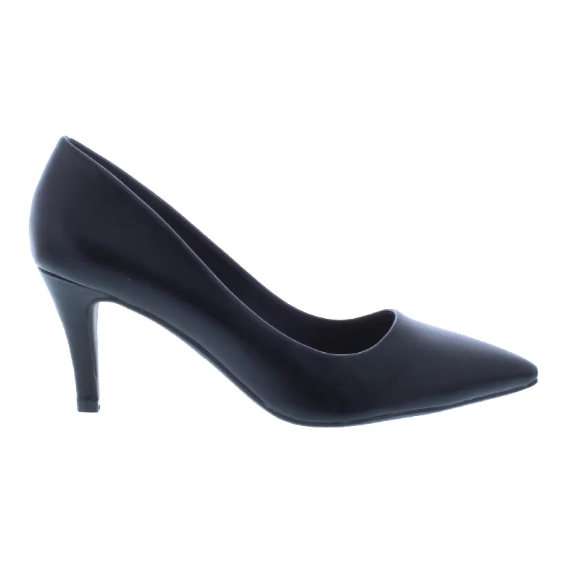 3” Women Faux Leather Pump