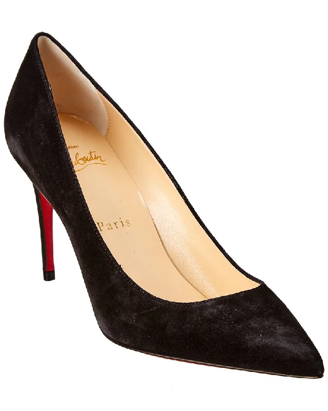 Christian Louboutin Kate 85 Suede Pump