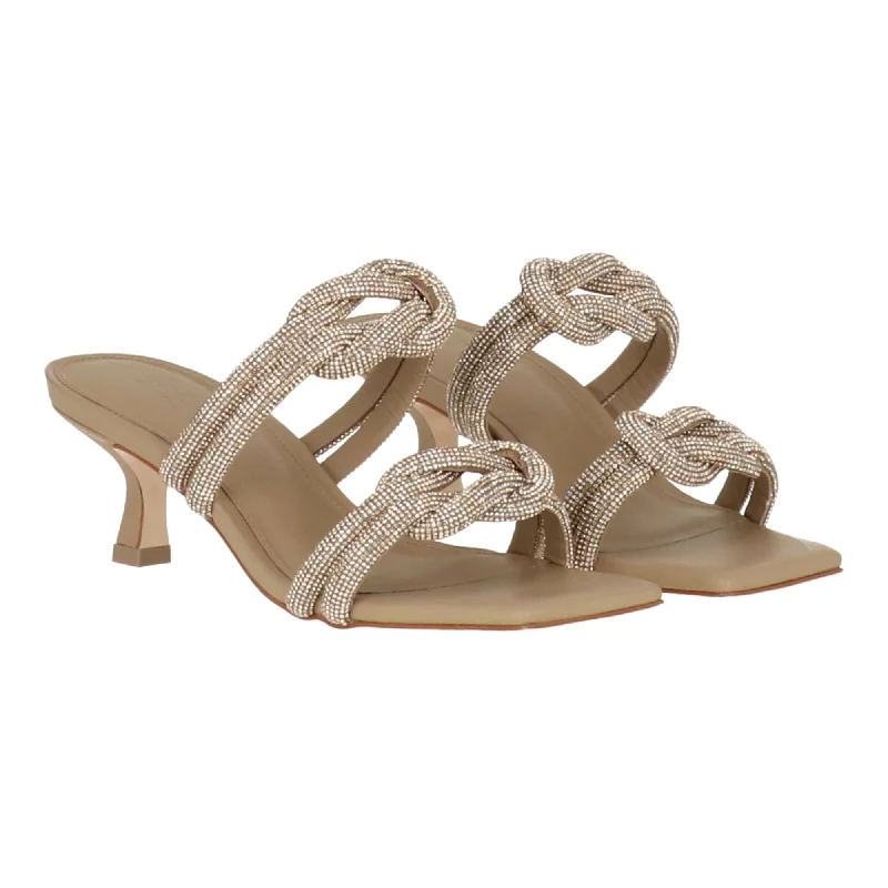 Cult Gaia Womens Beige Mule