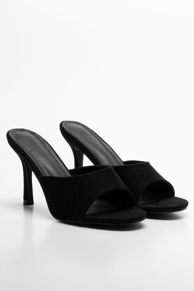 Heel Sandal Black