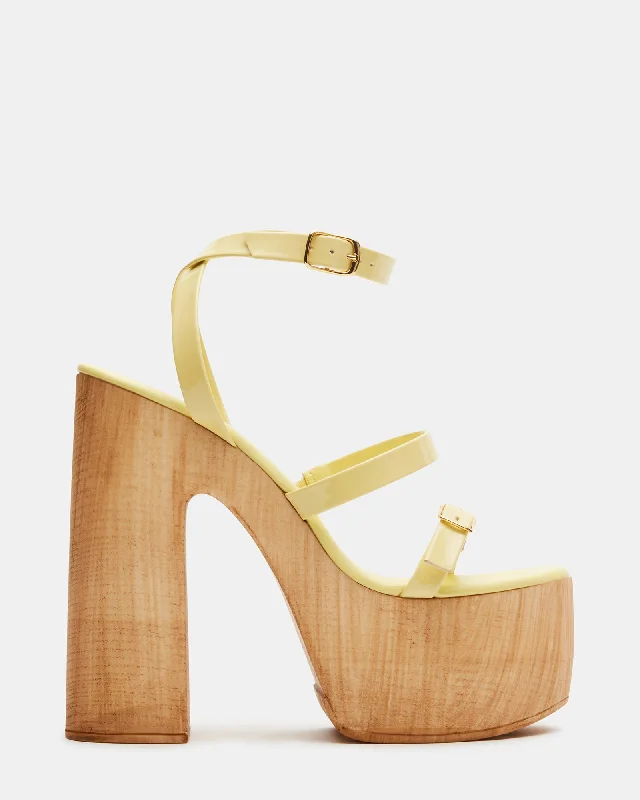 LILIA YELLOW PATENT