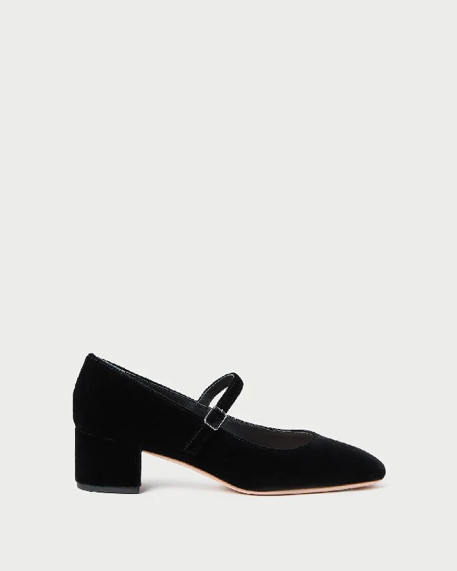 Lyra Black Mary Jane Pump