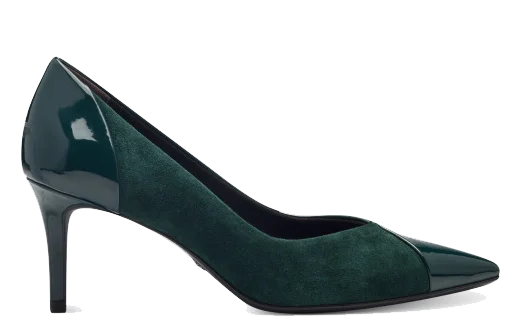 Jade Suede/Patent